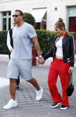 JENNIFER LOPEZ and Alex Rodriguez Out and About in Paris 06/18/2017
