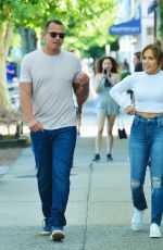 JENNIFER LOPEZ and Alex Rodriguez Out in New York 06/26/2017