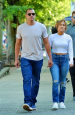 JENNIFER LOPEZ and Alex Rodriguez Out in New York 06/26/2017