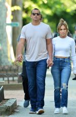 JENNIFER LOPEZ and Alex Rodriguez Out in New York 06/26/2017