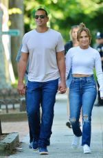 JENNIFER LOPEZ and Alex Rodriguez Out in New York 06/26/2017