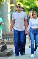 JENNIFER LOPEZ and Alex Rodriguez Out in New York 06/26/2017