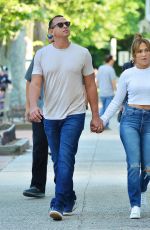 JENNIFER LOPEZ and Alex Rodriguez Out in New York 06/26/2017