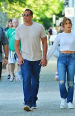 JENNIFER LOPEZ and Alex Rodriguez Out in New York 06/26/2017