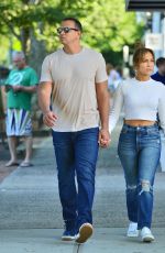 JENNIFER LOPEZ and Alex Rodriguez Out in New York 06/26/2017