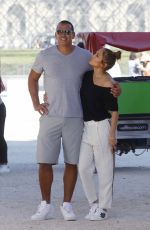 JENNIFER LOPEZ and Alex Rodriguez Out in Paris 06/18/2017