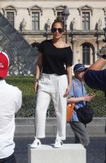 JENNIFER LOPEZ and Alex Rodriguez Out in Paris 06/18/2017