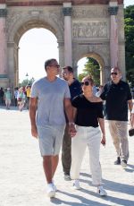 JENNIFER LOPEZ and Alex Rodriguez Out in Paris 06/18/2017