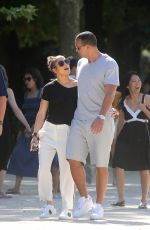 JENNIFER LOPEZ and Alex Rodriguez Out in Paris 06/18/2017