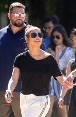 JENNIFER LOPEZ and Alex Rodriguez Out in Paris 06/18/2017