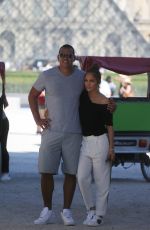 JENNIFER LOPEZ and Alex Rodriguez Out in Paris 06/18/2017