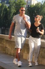 JENNIFER LOPEZ and Alex Rodriguez Out on Ile Saint-louis in Paris 06/18/2017