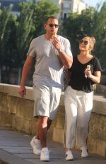 JENNIFER LOPEZ and Alex Rodriguez Out on Ile Saint-louis in Paris 06/18/2017