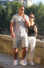 JENNIFER LOPEZ and Alex Rodriguez Out on Ile Saint-louis in Paris 06/18/2017