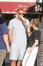 JENNIFER LOPEZ and Alex Rodriguez Out on Ile Saint-louis in Paris 06/18/2017