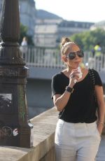 JENNIFER LOPEZ and Alex Rodriguez Out on Ile Saint-louis in Paris 06/18/2017