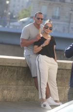 JENNIFER LOPEZ and Alex Rodriguez Out on Ile Saint-louis in Paris 06/18/2017