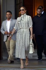JENNIFER LOPEZ at Louvre in Paris 06/17/2017