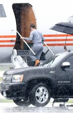 JENNIFER LOPEZ Boarding a Private Jet in Miami 06/07/2017