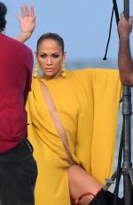JENNIFER LOPEZ on the Set of Ni Tu Ni Yo Music VIdeo in Florida 06/14/2017