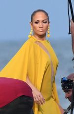 JENNIFER LOPEZ on the Set of Ni Tu Ni Yo Music VIdeo in Florida 06/14/2017