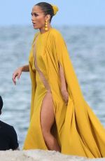JENNIFER LOPEZ on the Set of Ni Tu Ni Yo Music VIdeo in Florida 06/14/2017