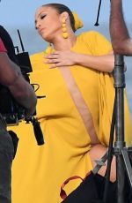 JENNIFER LOPEZ on the Set of Ni Tu Ni Yo Music VIdeo in Florida 06/14/2017