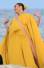 JENNIFER LOPEZ on the Set of Ni Tu Ni Yo Music VIdeo in Florida 06/14/2017