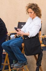JENNIFER LOPEZ on the Set of Shades of Blue in New York 06/19/2017