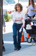 JENNIFER LOPEZ on the Set of Shades of Blue in New York 06/19/2017