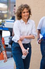 JENNIFER LOPEZ on the Set of Shades of Blue in New York 06/19/2017