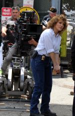 JENNIFER LOPEZ on the Set of Shades of Blue in New York 06/27/2017