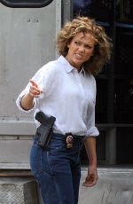 JENNIFER LOPEZ on the Set of Shades of Blue in New York 06/27/2017