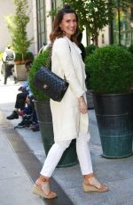 JENNIFER PEROS Arrives at Crosby Hotel in New York 06/09/2017