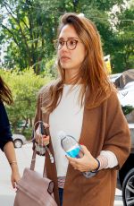 JESSICA ALBA Arrives at Her Hotel in New York 06/15/2017