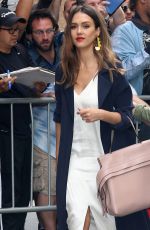 JESSICA ALBA Arrives at The View in New York 06/15/2017