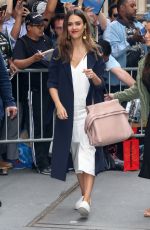 JESSICA ALBA Arrives at The View in New York 06/15/2017