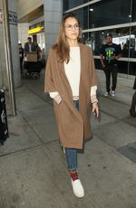 JESSICA ALBA at JFK Airport in New York 06/14/2017