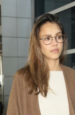 JESSICA ALBA at JFK Airport in New York 06/14/2017