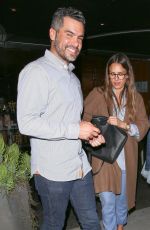 JESSICA ALBA Leaves Katsuya Restaurant in Hollywood 06/07/2017