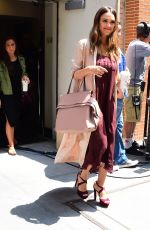 JESSICA ALBA Leaves The View in New York 06/15/2017