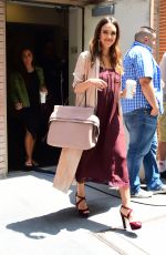 JESSICA ALBA Leaves The View in New York 06/15/2017