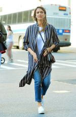 JESSICA ALBA Out and About in New York 06/14/2017