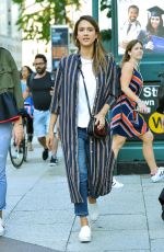 JESSICA ALBA Out and About in New York 06/14/2017
