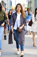JESSICA ALBA Out and About in New York 06/14/2017
