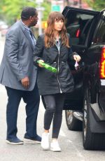 JESSICA BIEL and Justin Timberlake Arrives at Theitr Home in New York 05/29/2017