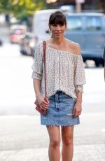 JESSICA BIEL on the Set of The Sinner in New York 06/13/2017
