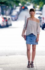 JESSICA BIEL on the Set of The Sinner in New York 06/13/2017