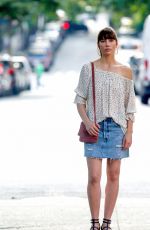 JESSICA BIEL on the Set of The Sinner in New York 06/13/2017