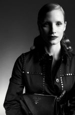 JESSICA CHASTAIN for Prada Fall/Winter 2017 Campaign